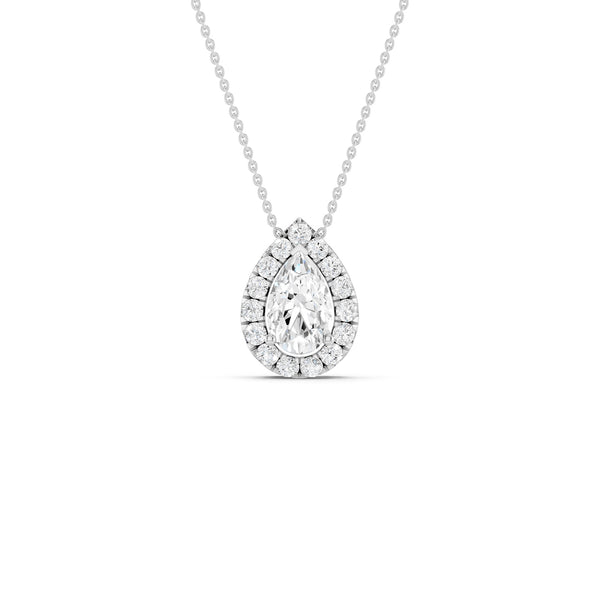 Dewdrop Halo Necklace