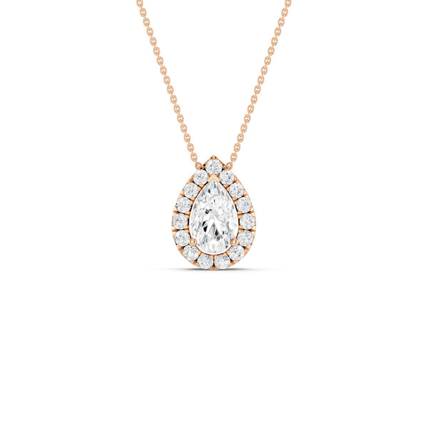 Dewdrop Halo Necklace