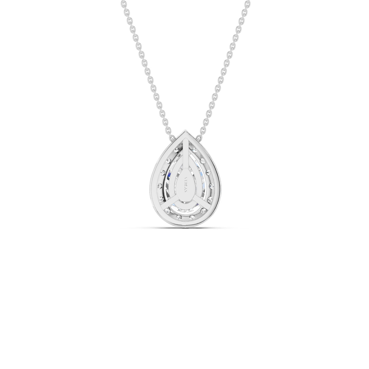Dewdrop Halo Necklace