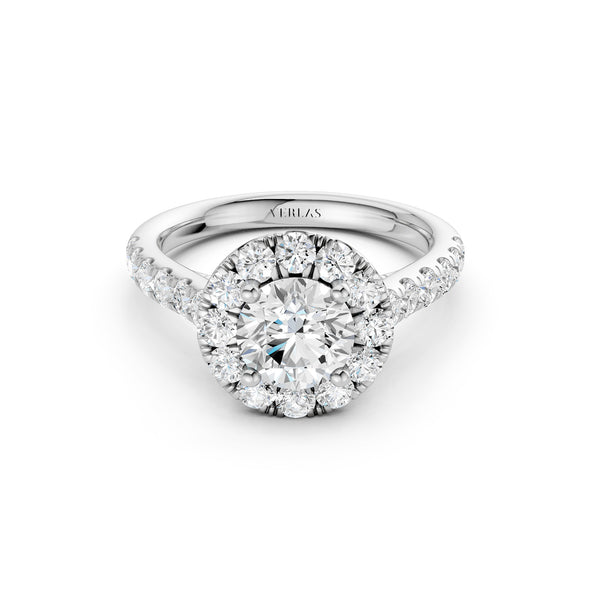 Signature Round Halo Ring