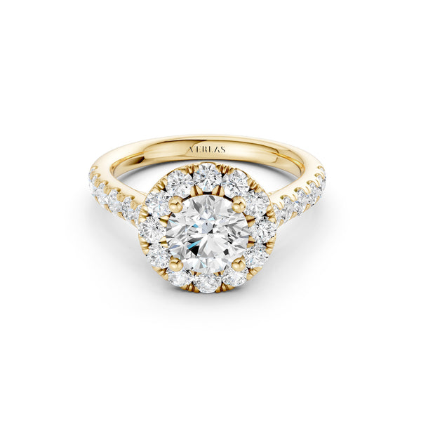 Signature Round Halo Ring