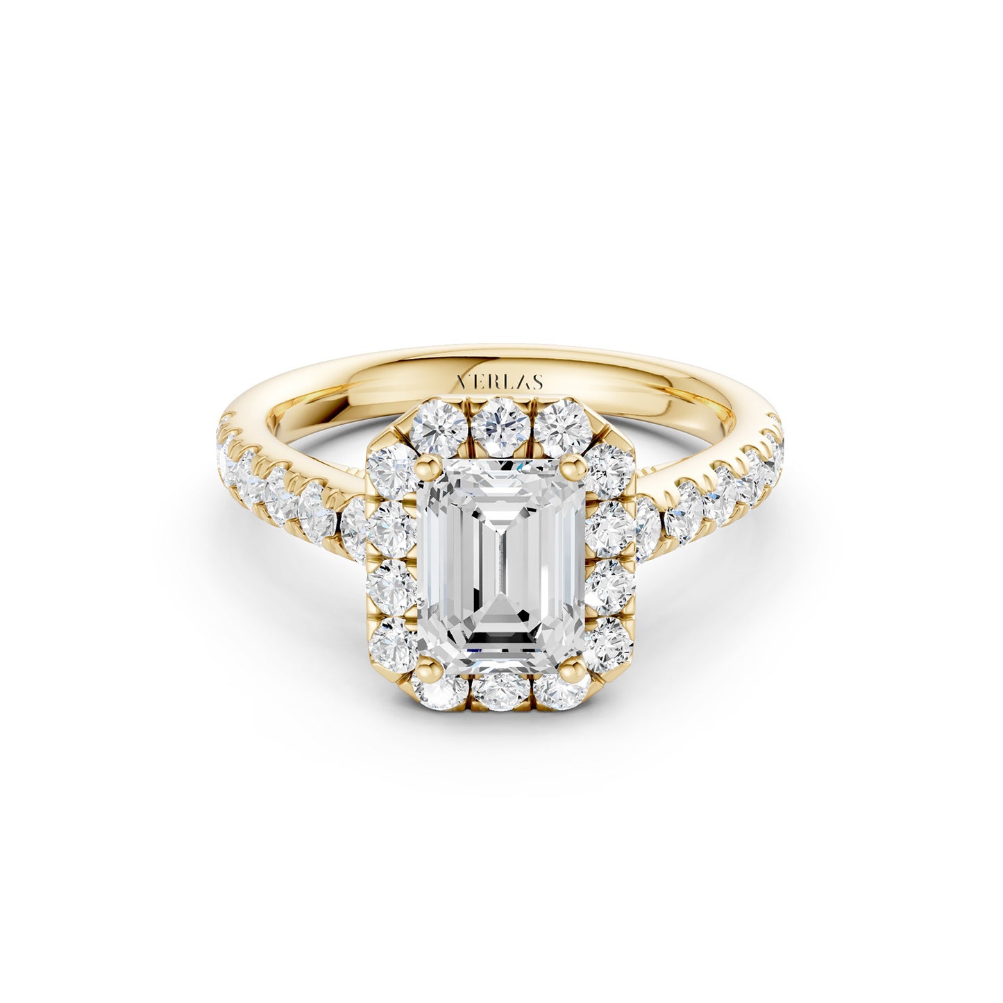 Signature Emerald Halo Ring