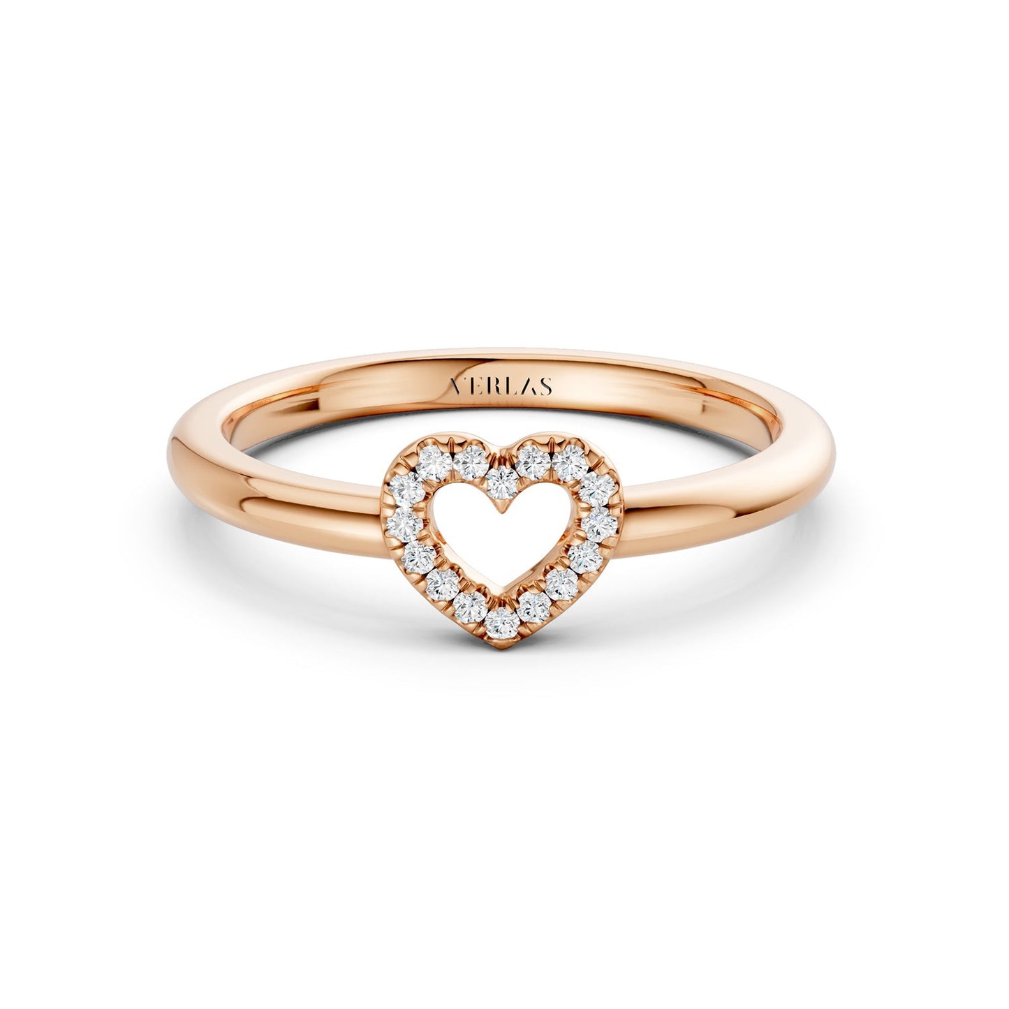 Mini-Heart Silhouette Ring