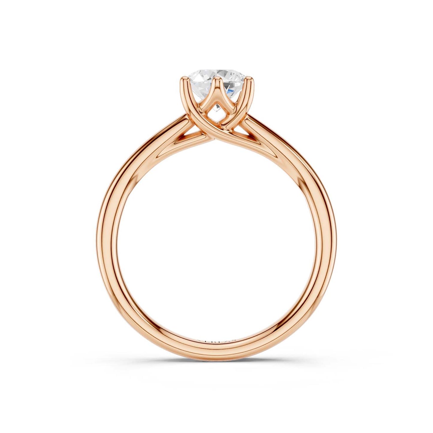 6-Pronged Round Ring