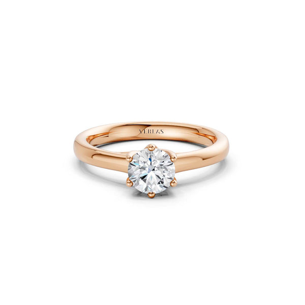 6-Pronged Round Ring