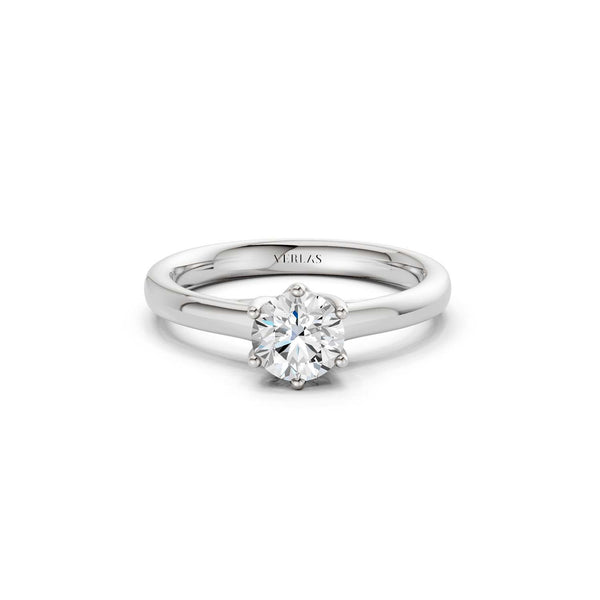 6-Pronged Round Ring