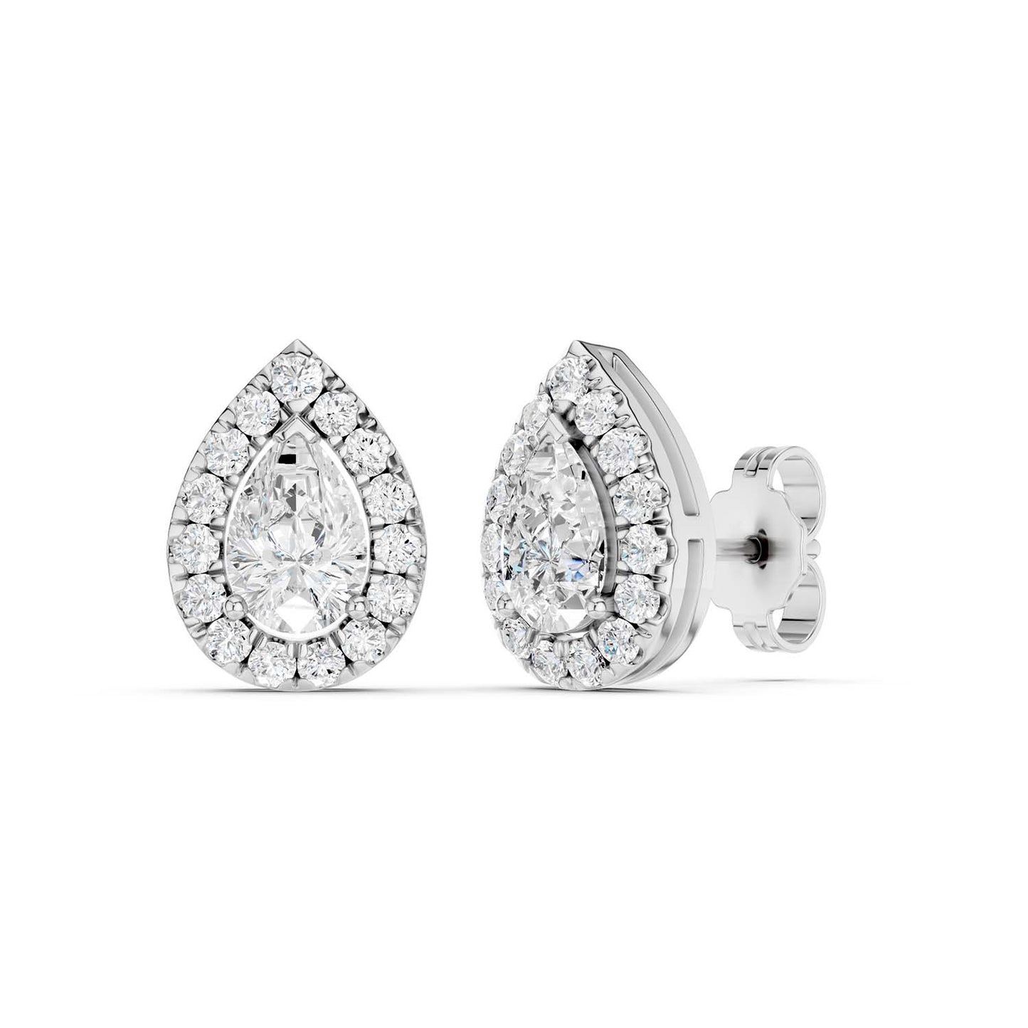 Dewdrop Halo Studs