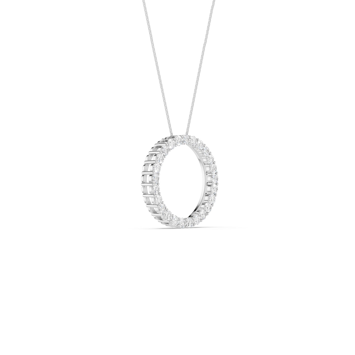 Silhouette Necklace - Circular