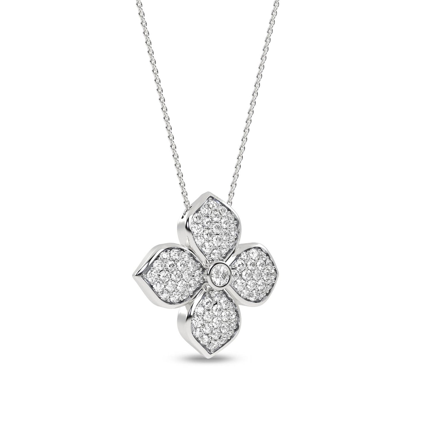 La Fleur Diamond Radiant Necklace