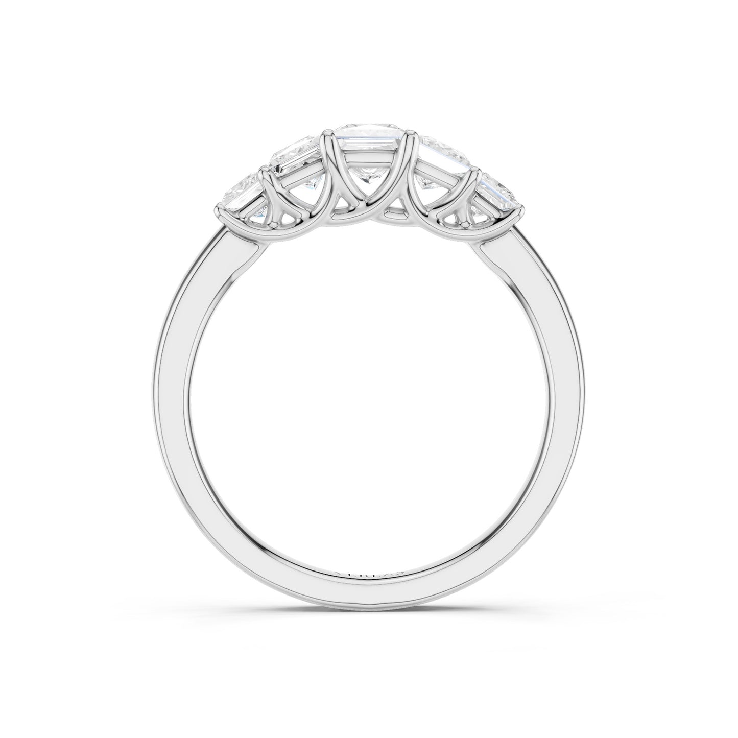 5-Stone Princess Vows