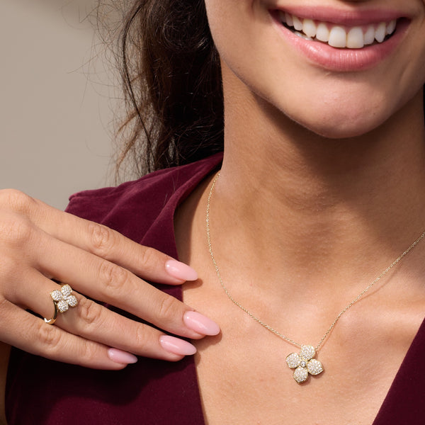 La Fleur Diamond Radiant Ring