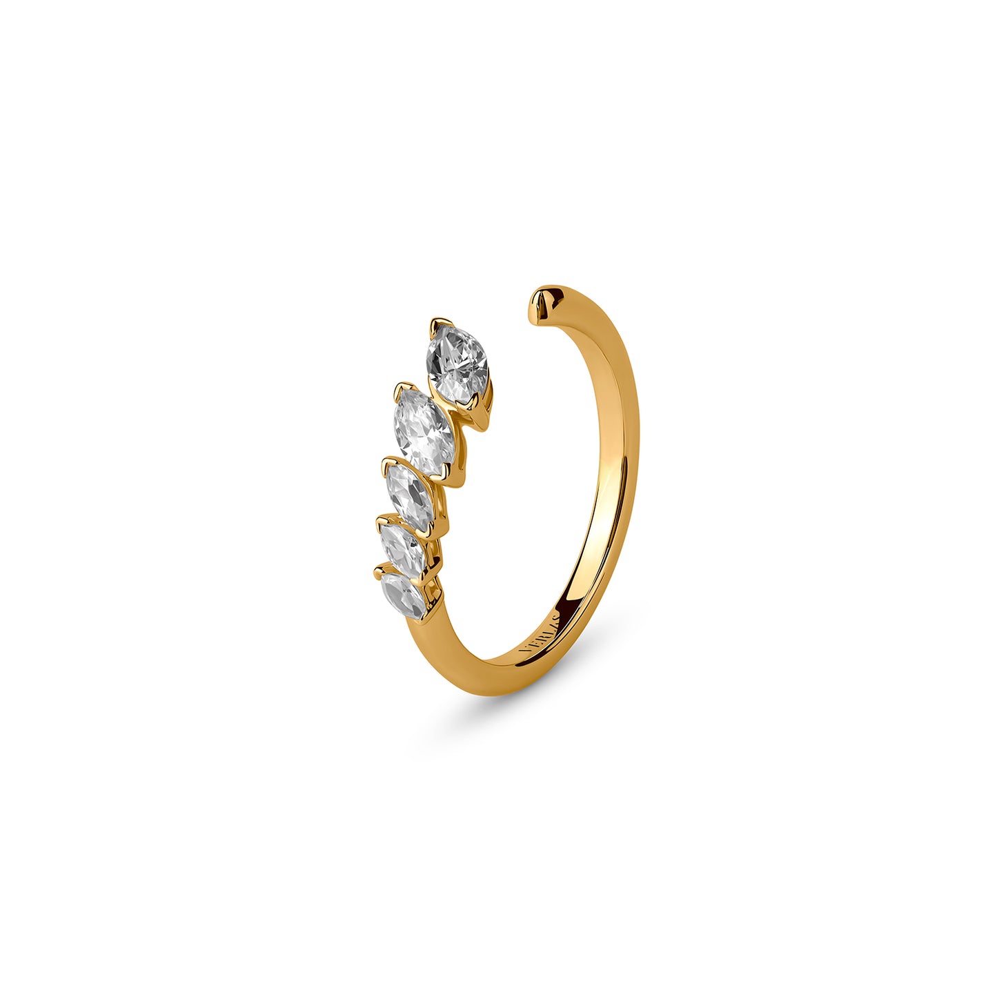 Marquise Crescendo Open Ring