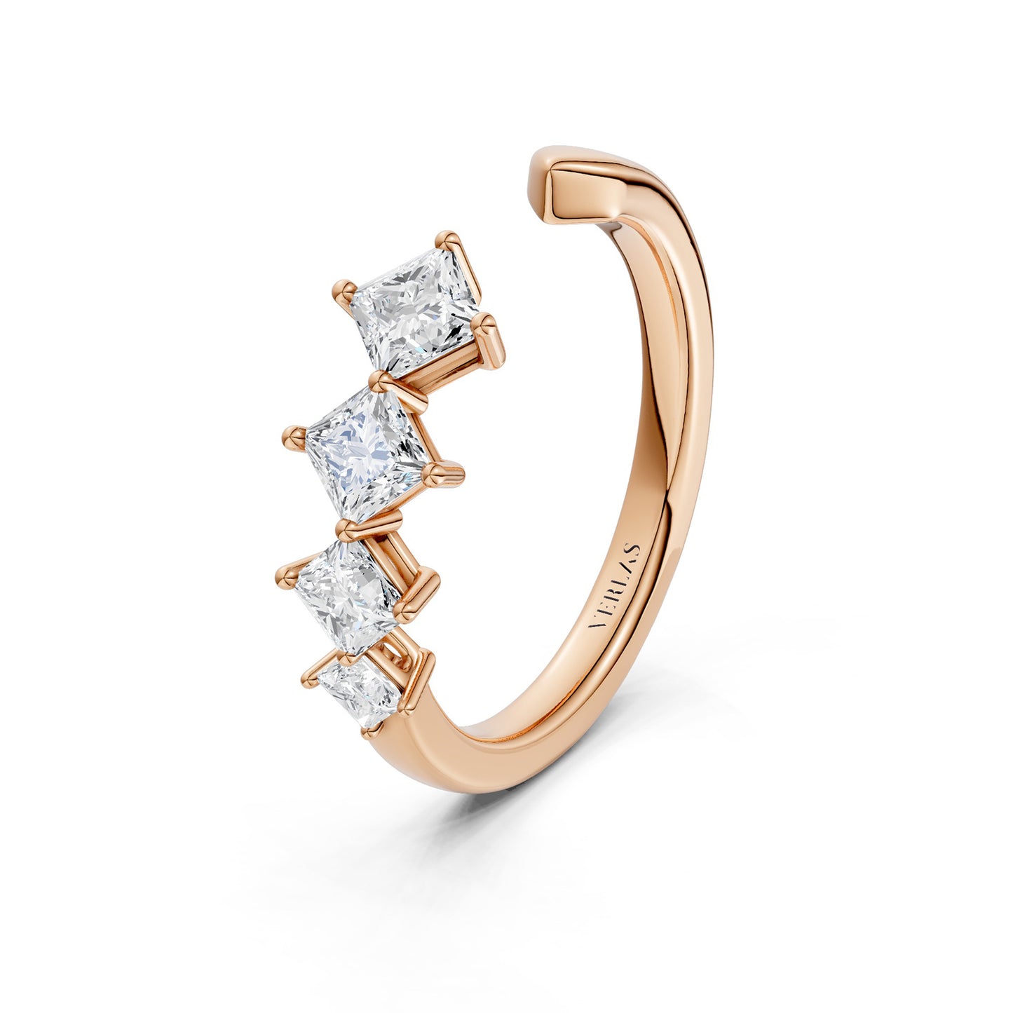 Princess Crescendo Open Ring