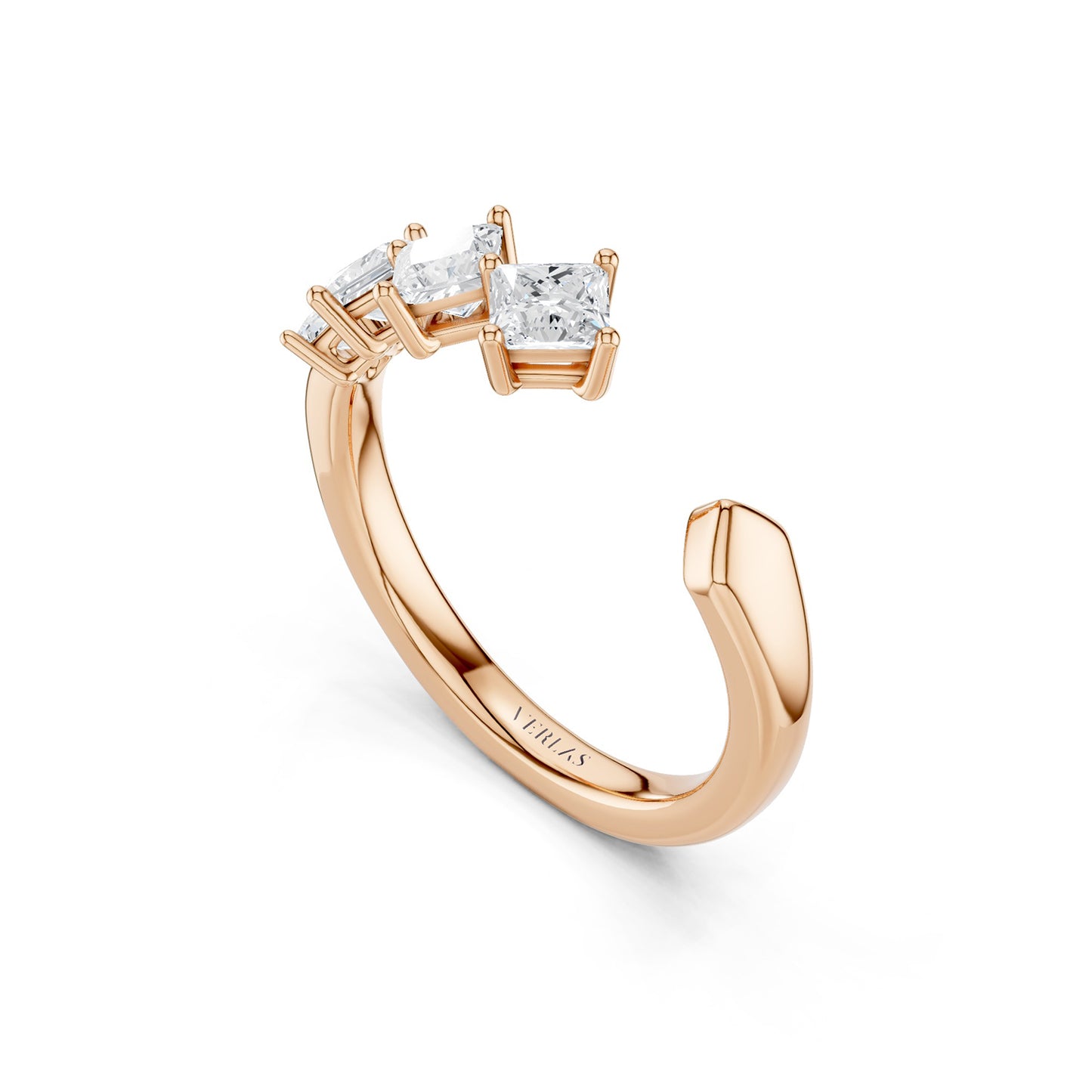 Princess Crescendo Open Ring