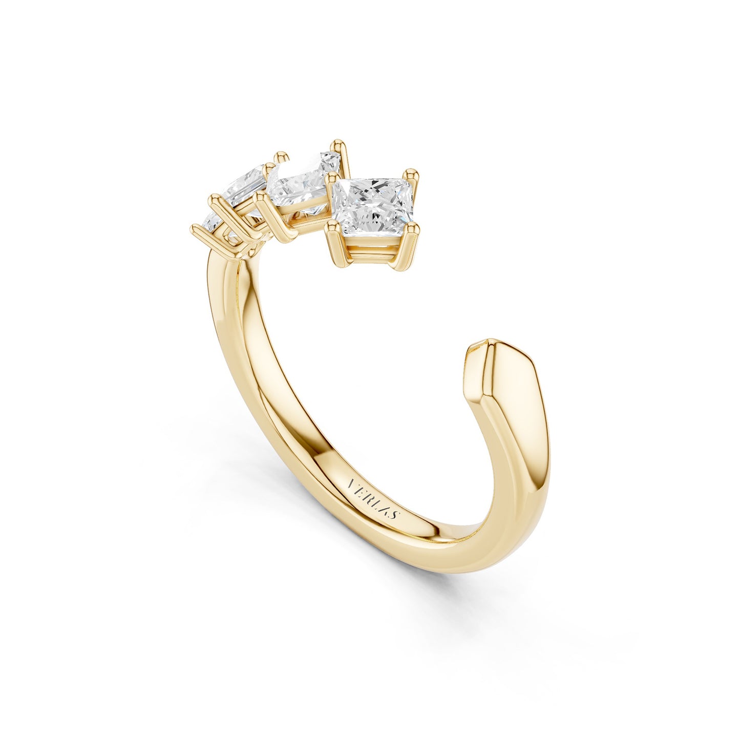 Princess Crescendo Open Ring