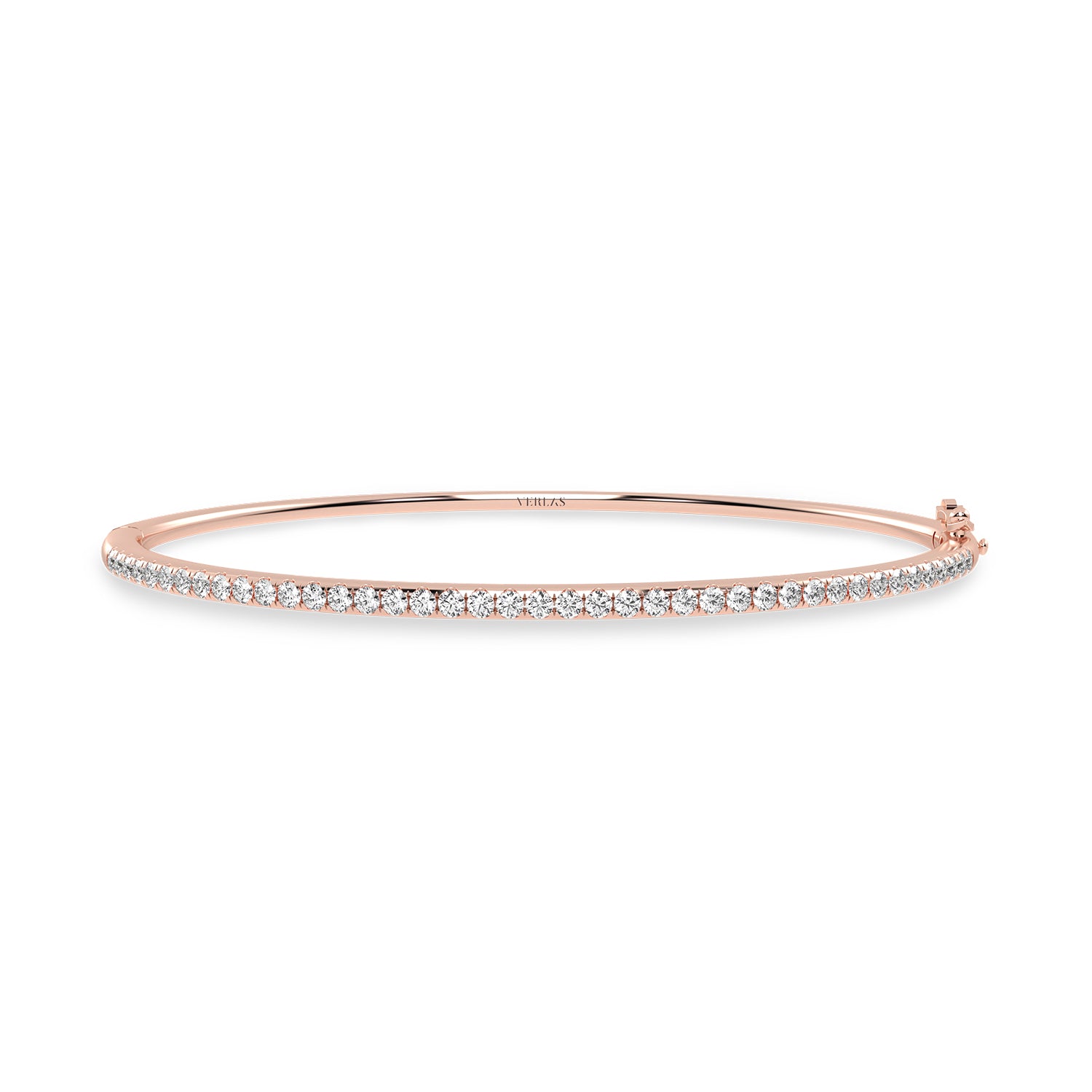 Signature Diamond Bangle_Product Angle_1 Ct. - 1 