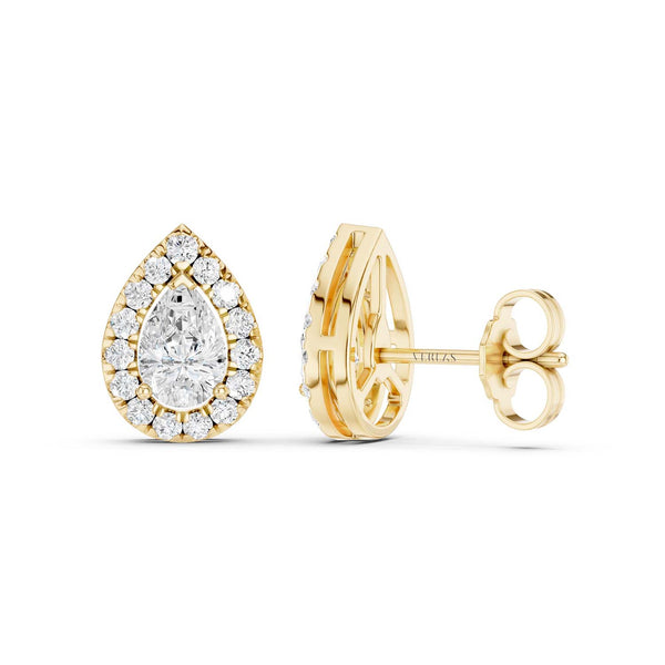 Dewdrop Halo Studs