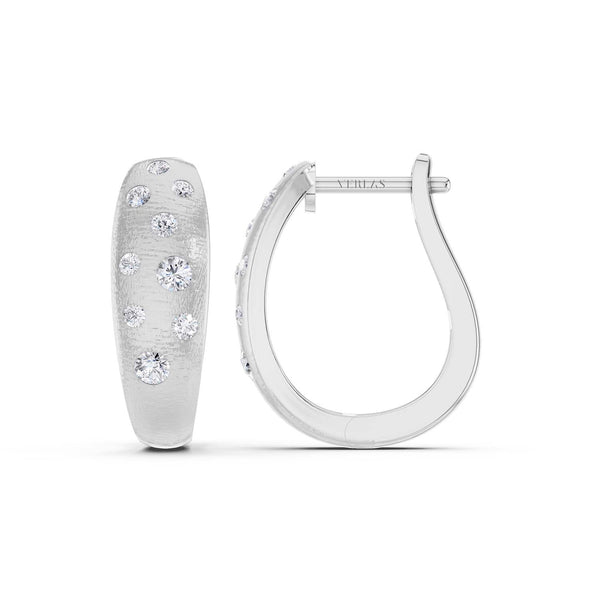 Starlit Sky Huggie Hoops