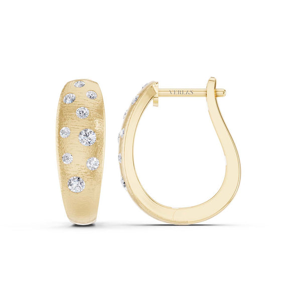 Starlit Sky Huggie Hoops