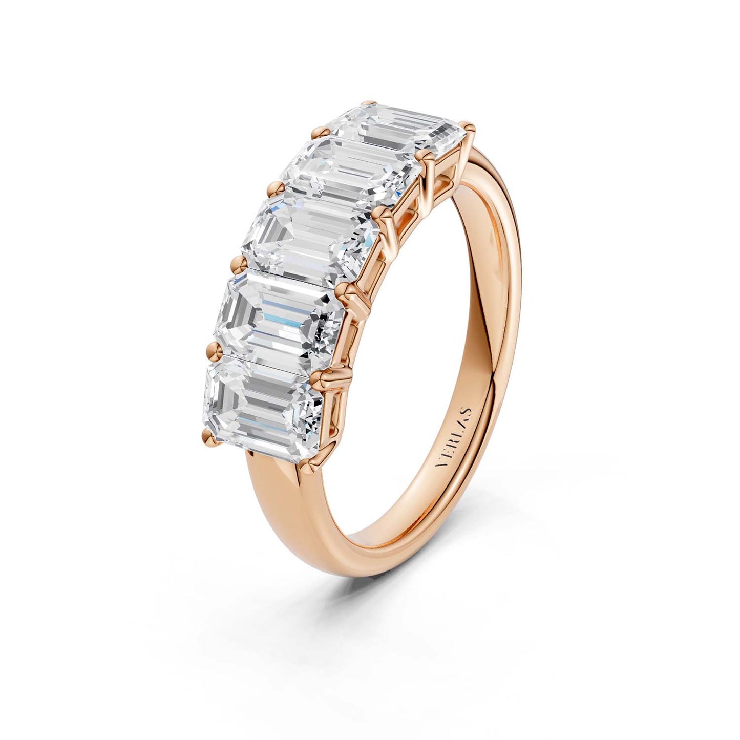 5-Stone Emerald Ring