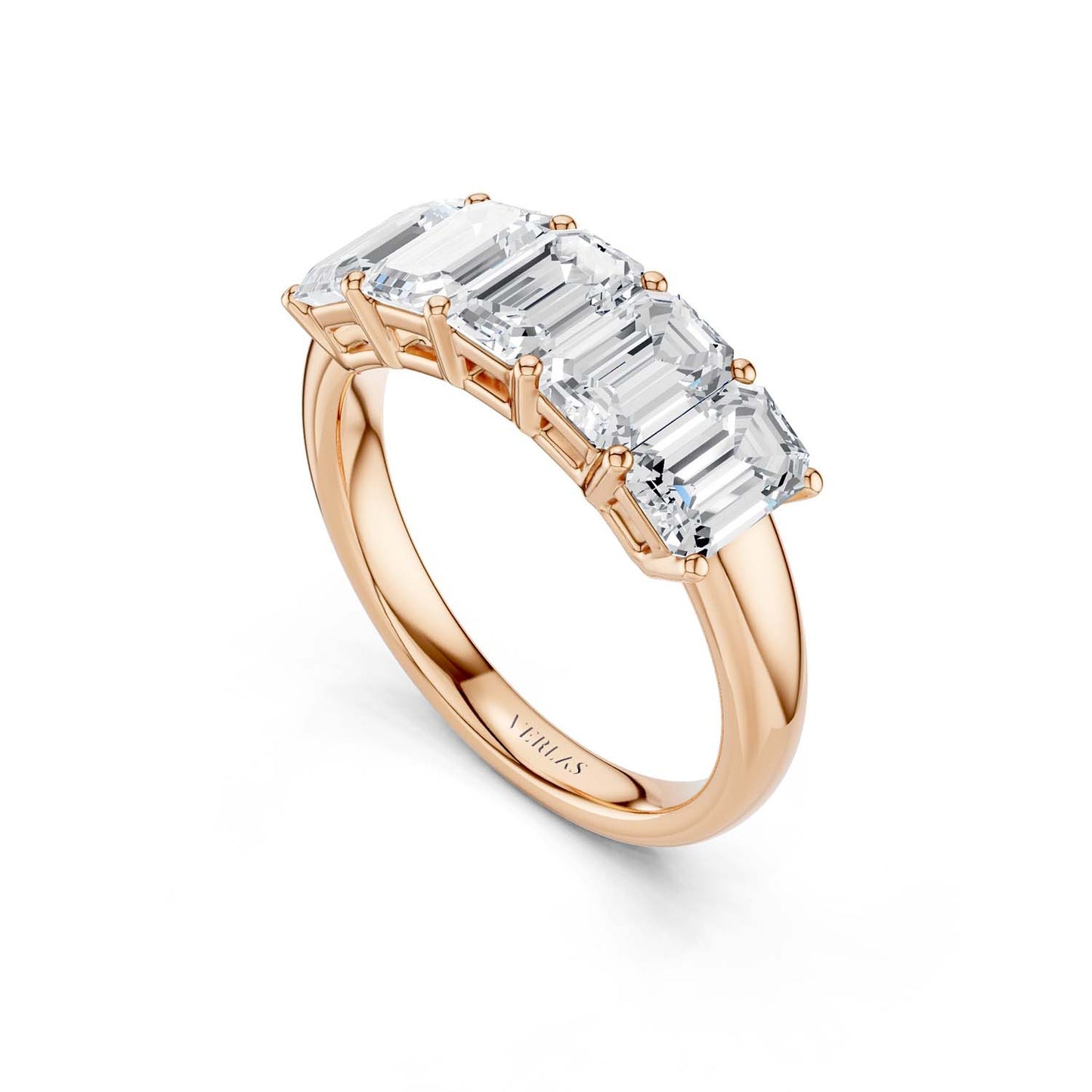 5-Stone Emerald Ring