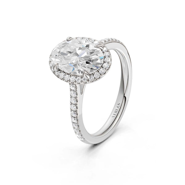 Ellipse Signature Halo Ring