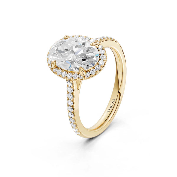 Ellipse Signature Halo Ring