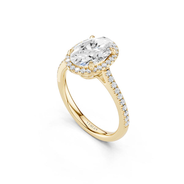 Ellipse Signature Halo Ring