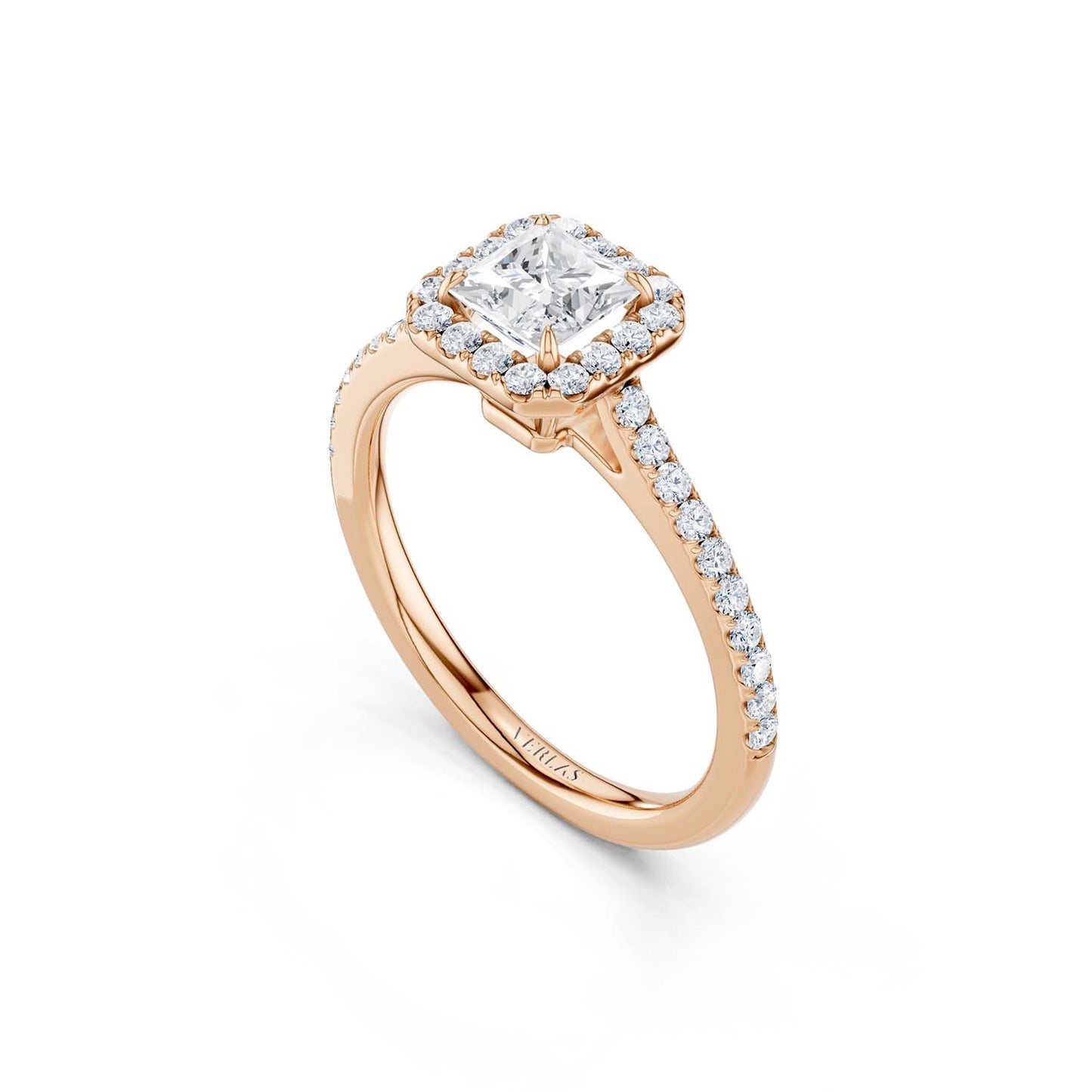 Princess Signature Halo Ring