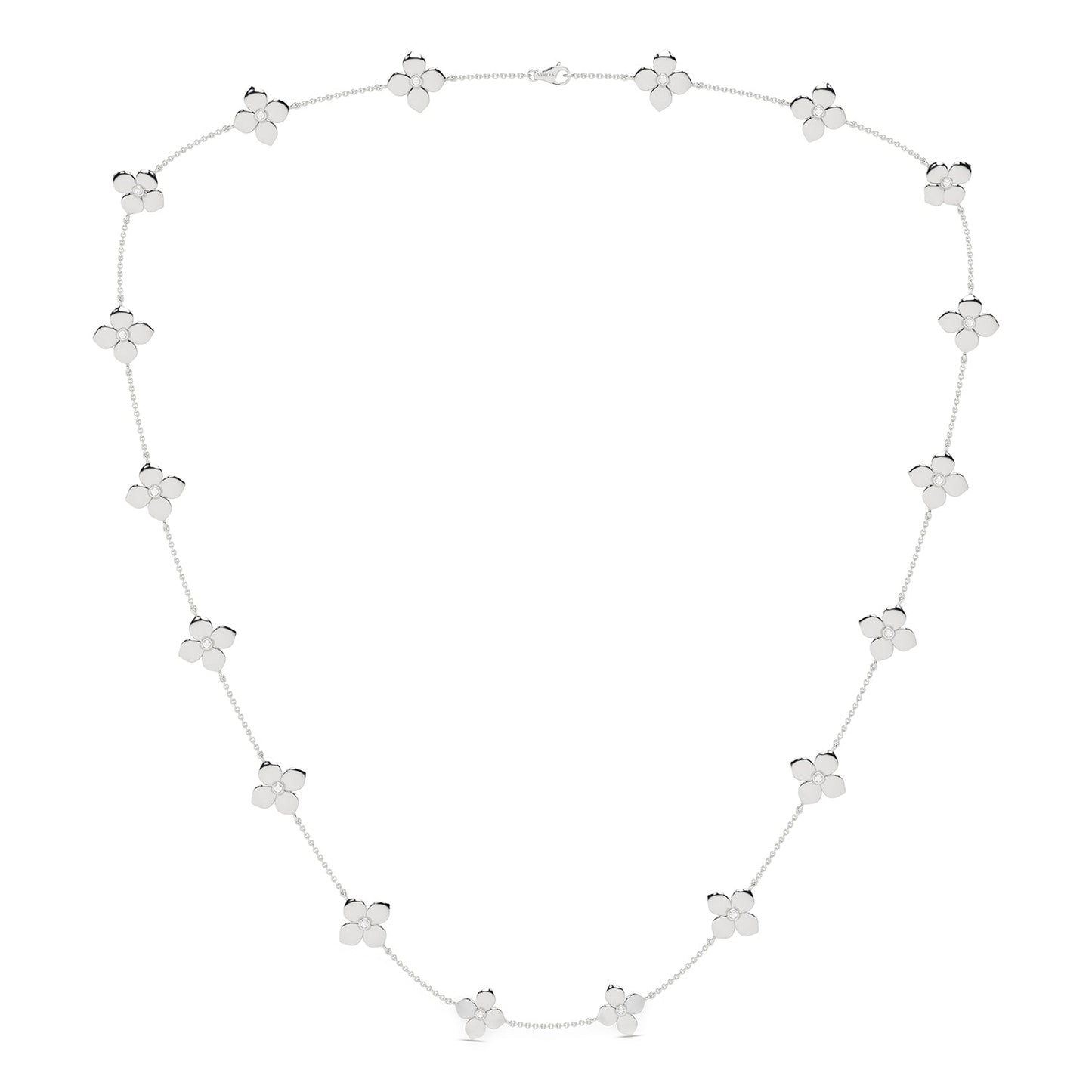 La Fleur Forever Diamond Stationed Necklace