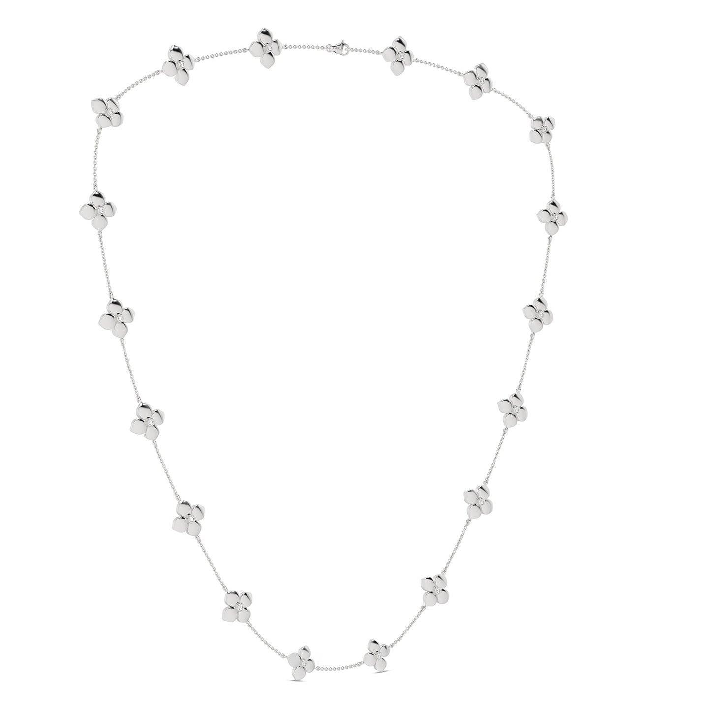 La Fleur Forever Diamond Stationed Necklace