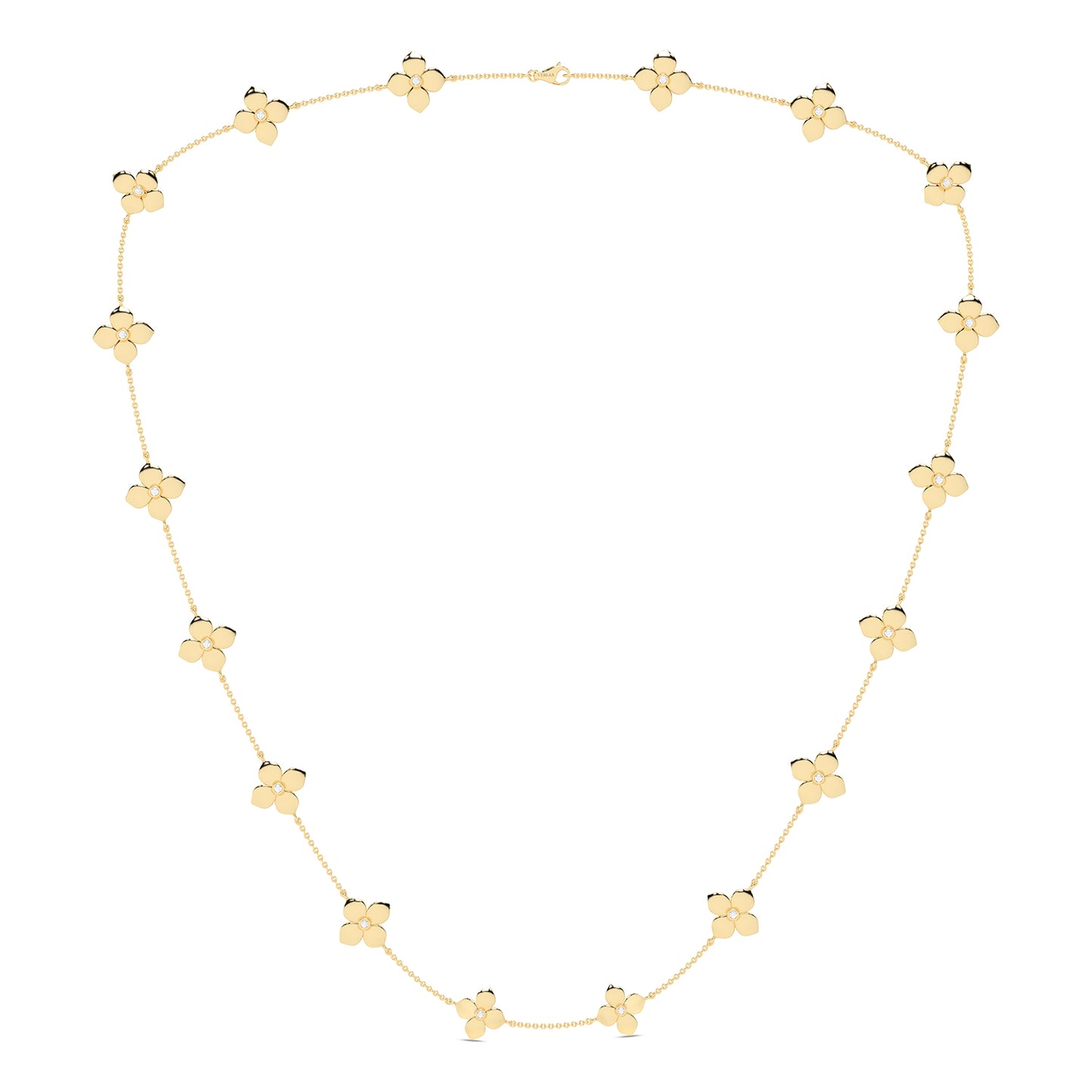 La Fleur Forever Diamond Stationed Necklace