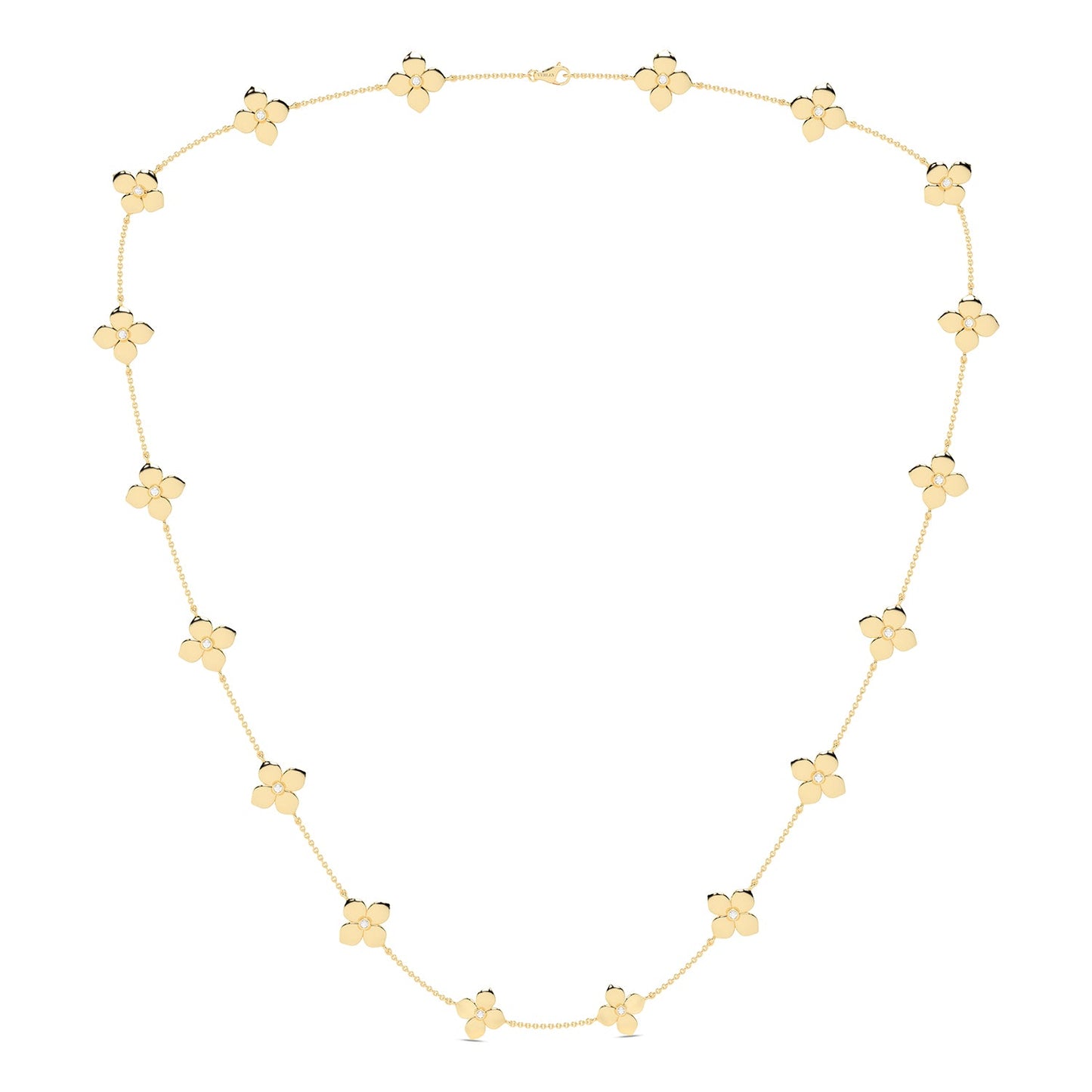 La Fleur Forever Diamond Stationed Necklace