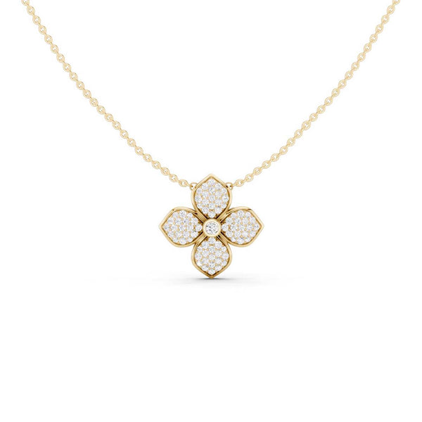 La Fleur Diamond Radiant Necklace