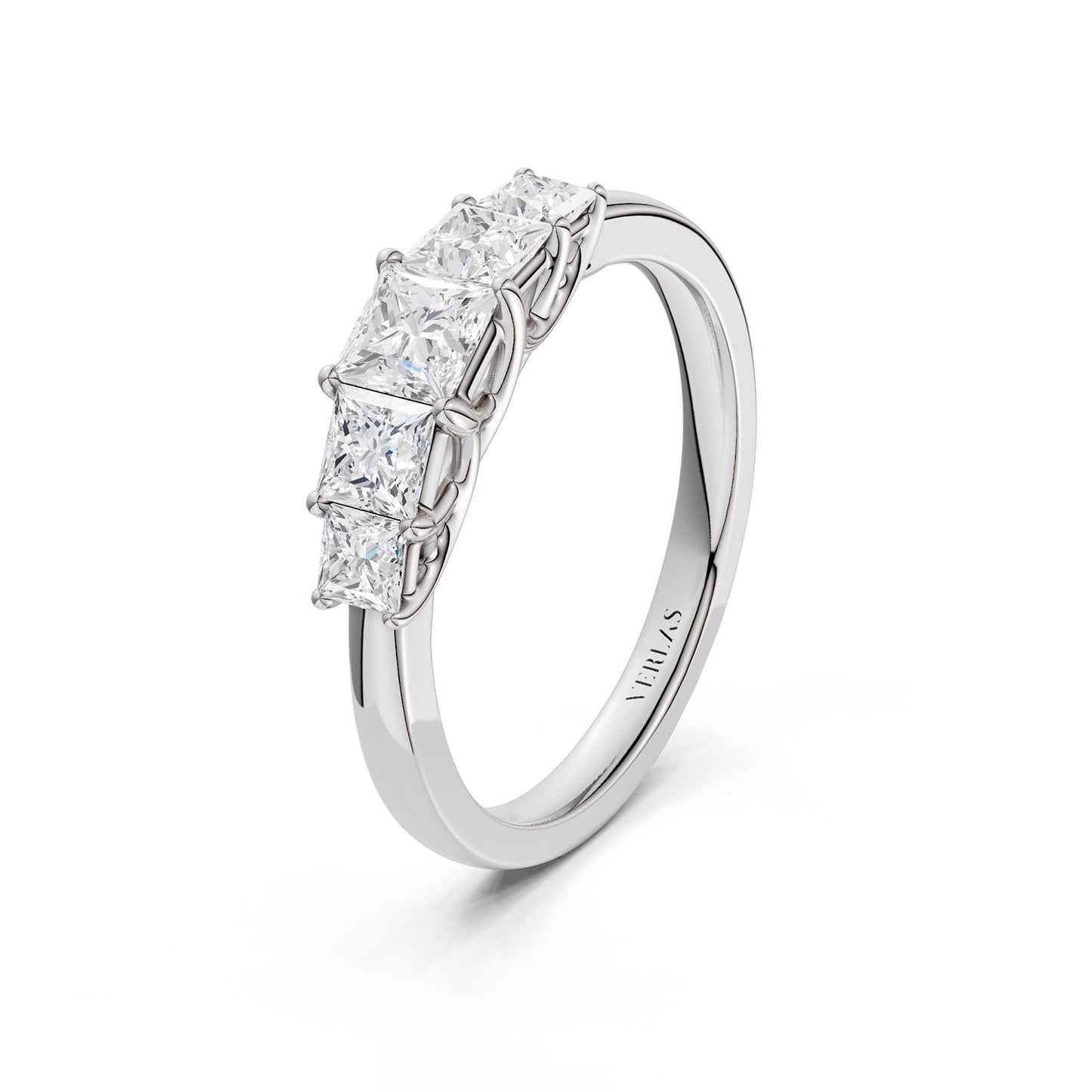 5-Stone Princess Vows