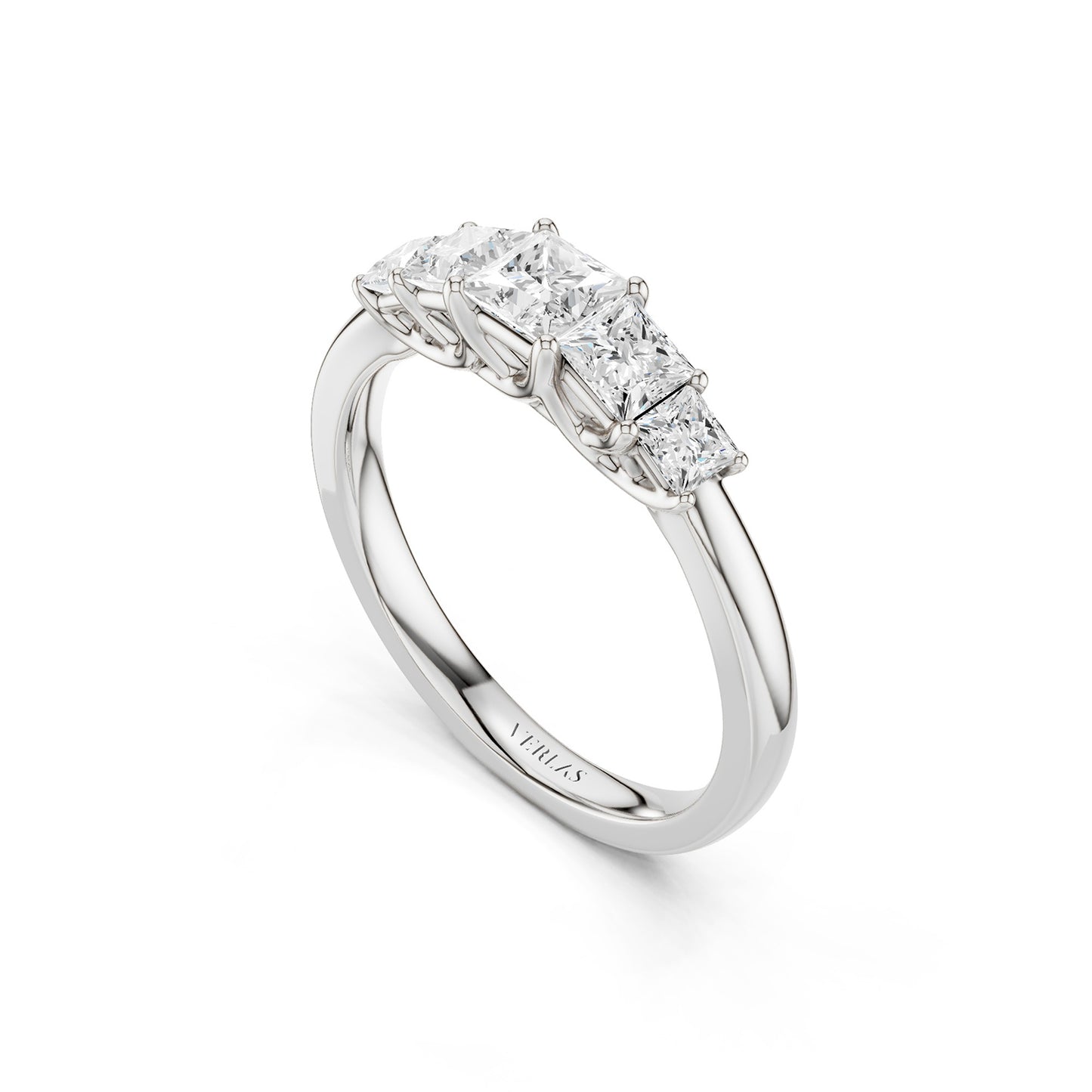 5-Stone Princess Vows