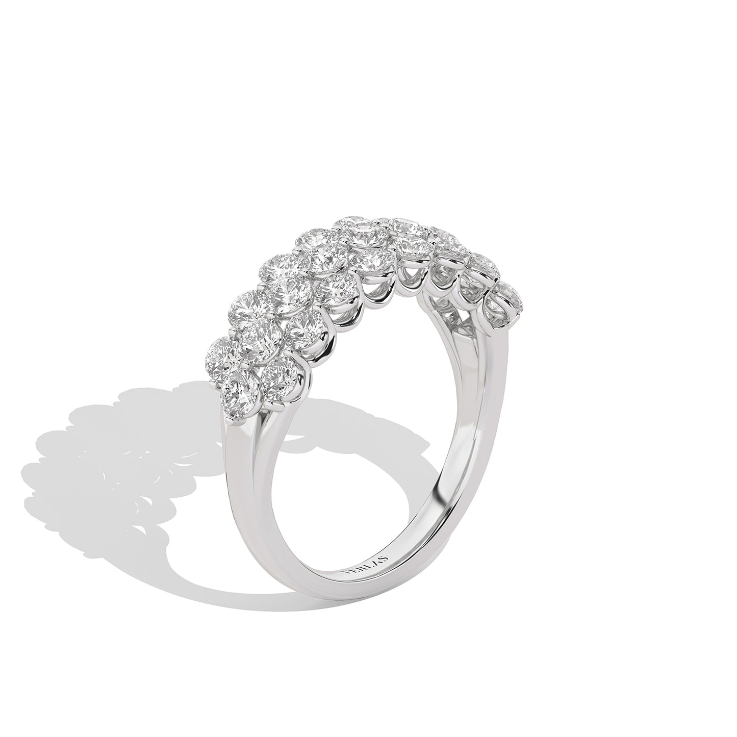 3-Row Keepsake Ring