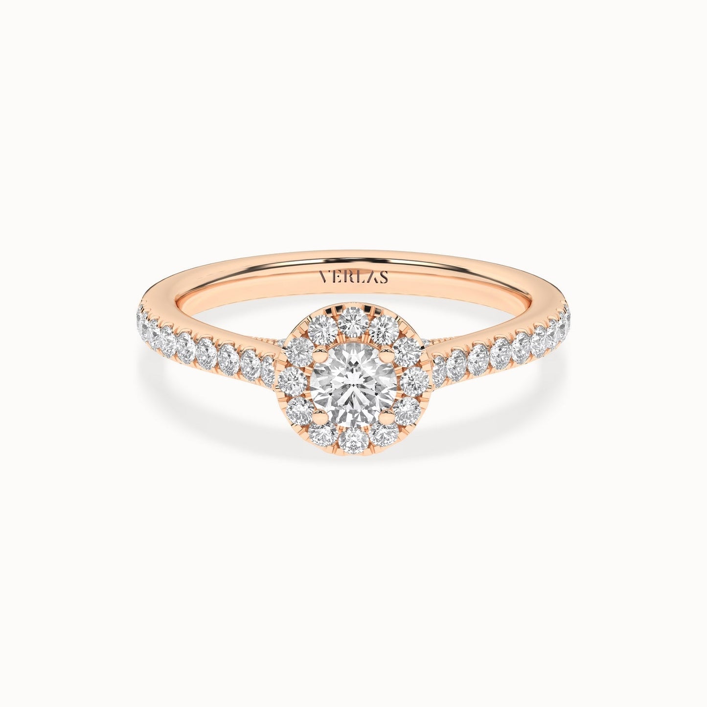 Signature Round Halo Ring