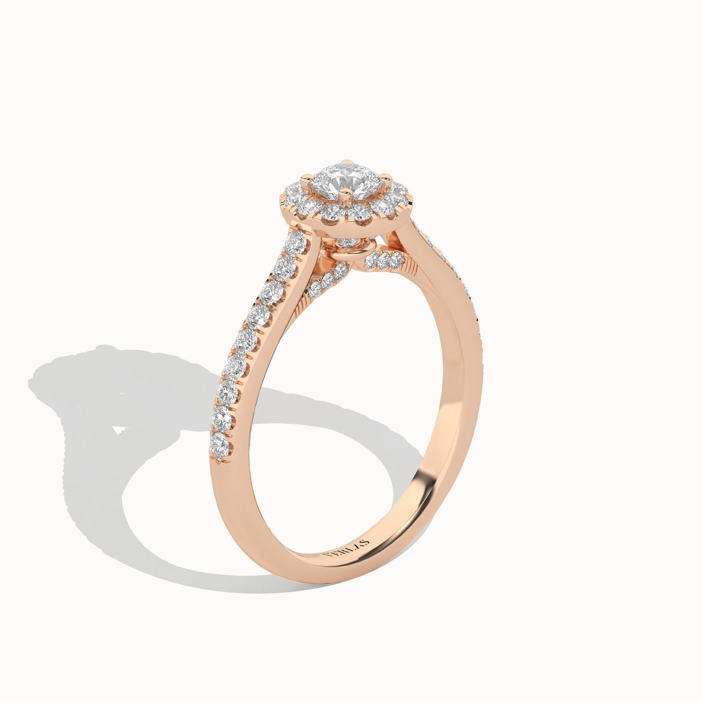 Signature Round Halo Ring