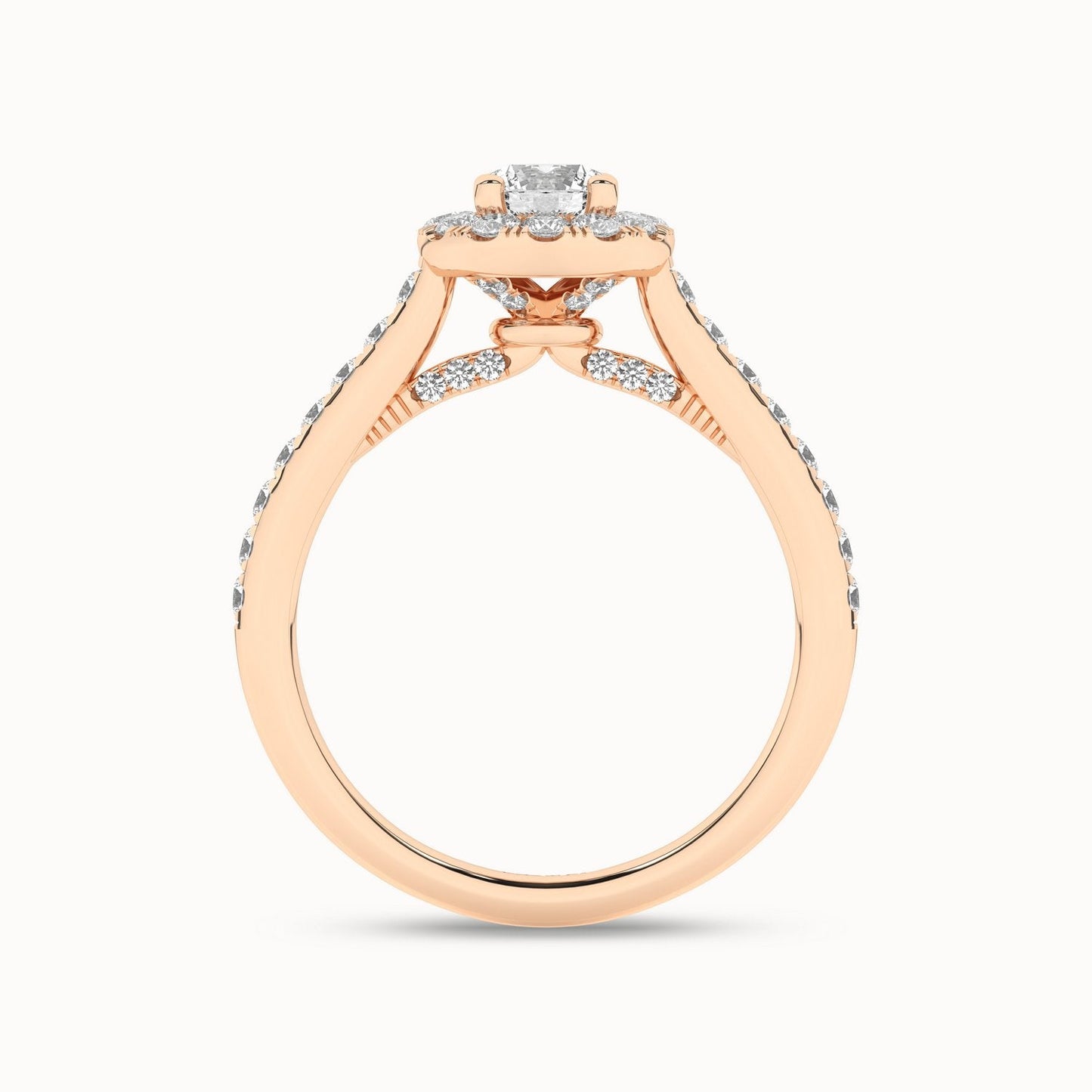 Signature Round Halo Ring