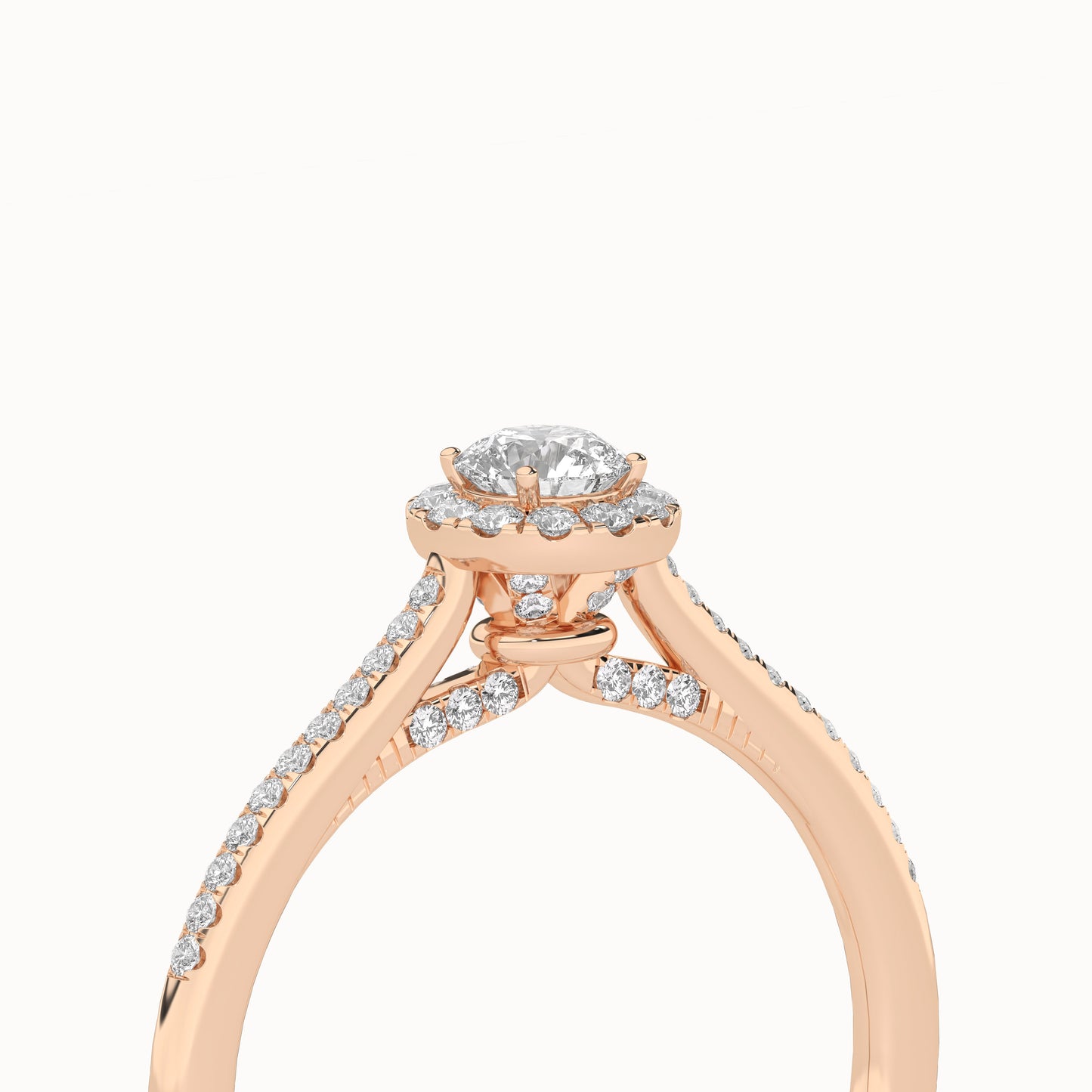 Signature Round Halo Ring