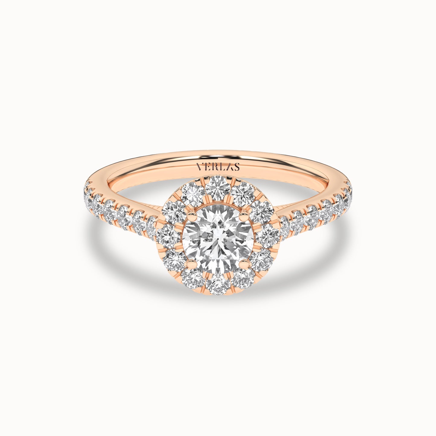 Signature Round Halo Ring