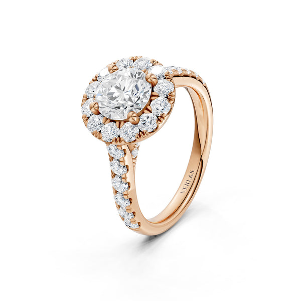 Signature Round Halo Ring