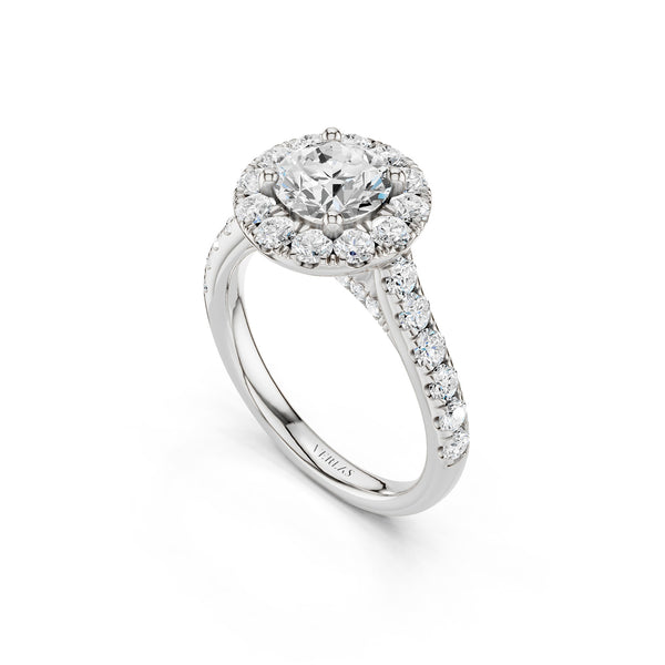 Signature Round Halo Ring