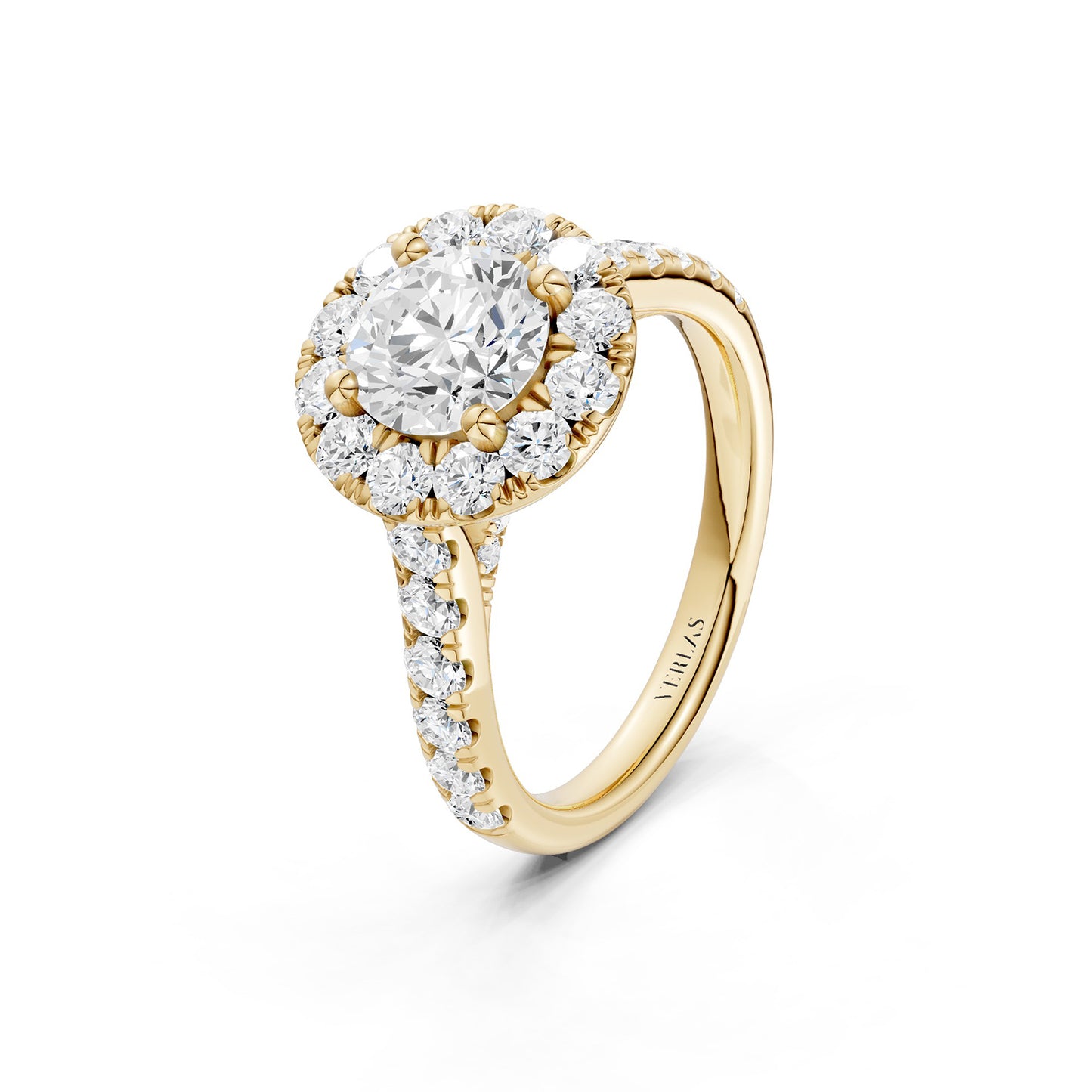 Signature Round Halo Ring