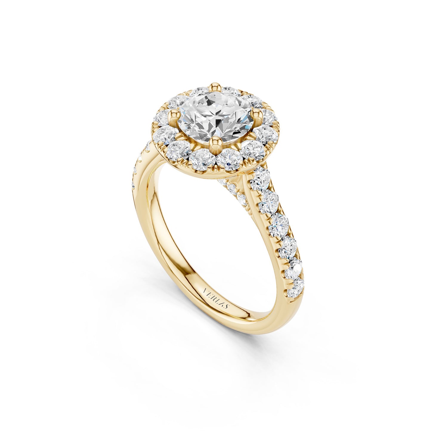 Signature Round Halo Ring