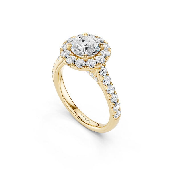 Signature Round Halo Ring