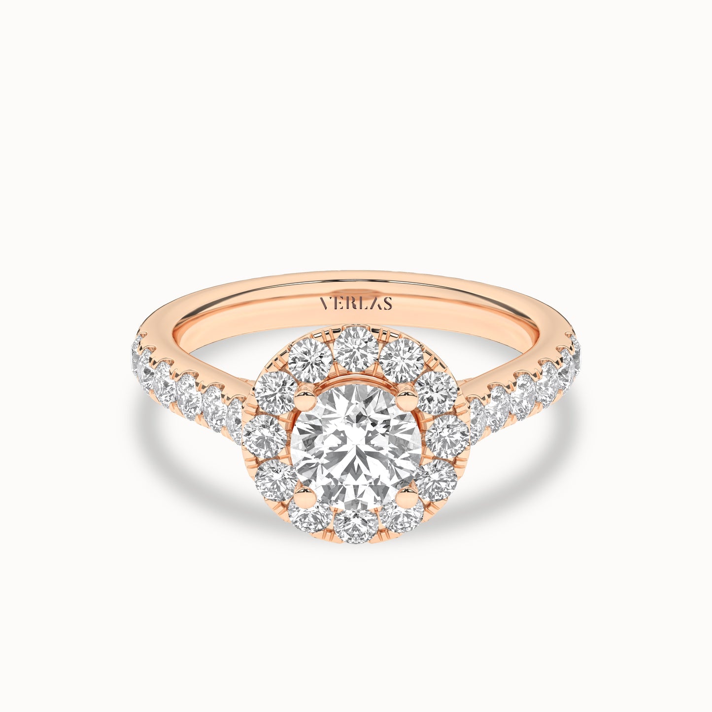 Signature Round Halo Ring