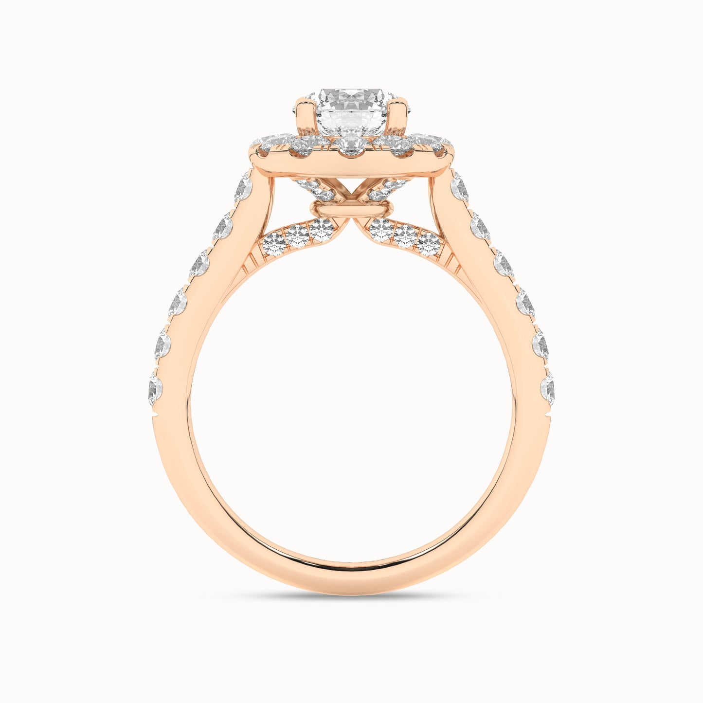 Signature Round Halo Ring