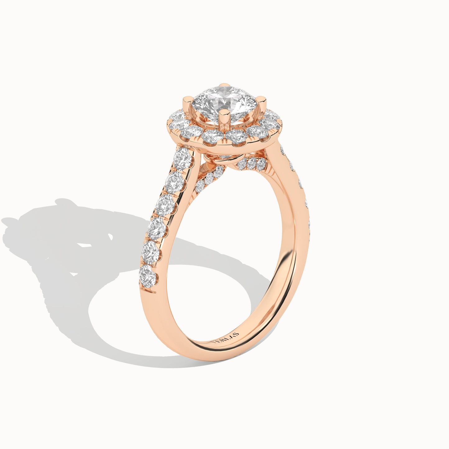 Signature Round Halo Ring